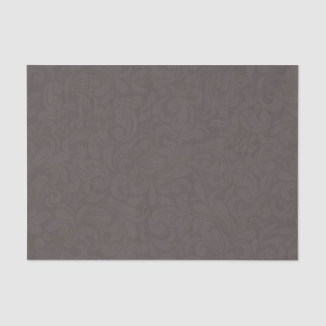 Papier Mousseline Papier Tissu Brown Enveloppe couleur solide (Recto)