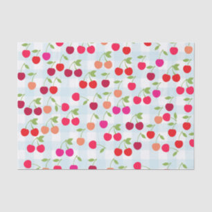 Papier Mousseline Papier Tissu Cerise Cute