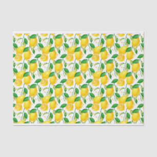 Papier Mousseline Papier Tissu citron