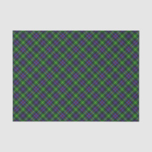 Papier Mousseline Papier Tissu Clan Farquharson Tartan