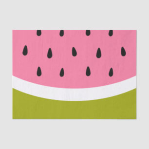 Papier Mousseline Papier Tissu Cute Watermelon
