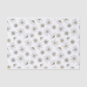 Papier Mousseline Papier Tissu Daisy