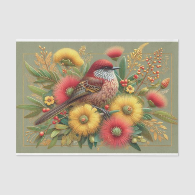 Papier Mousseline Papier Tissu de découpage (Recto)