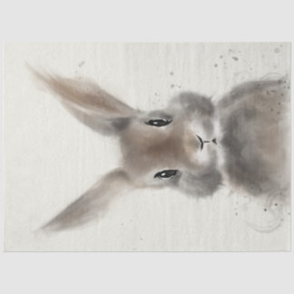 Papier Mousseline Papier Tissu De Découpage De Lapin Whimsical Cute