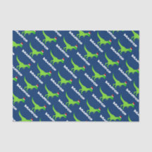 Papier Tissu de Noël pour enfants avec un drôle de