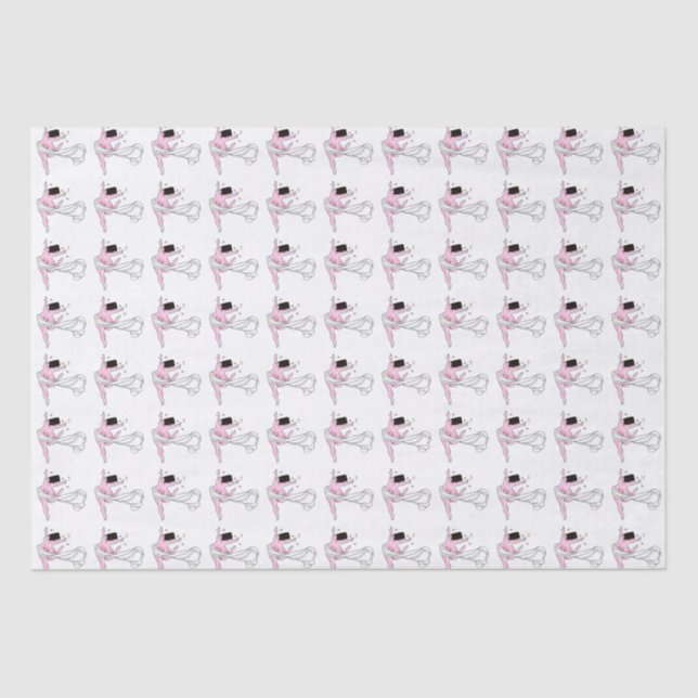 Papier Mousseline Papier Tissu "Déesse avec courbes" (Recto)