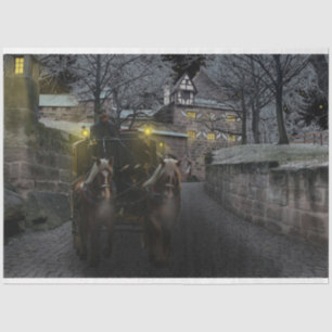 Papier Mousseline papier tissu du château d'hiver