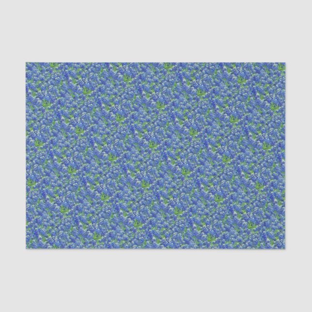 Papier Mousseline Papier Tissu Fleur sauvage du Texas (Recto)