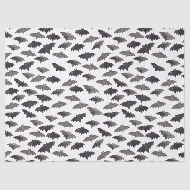 Papier Mousseline Papier Tissu Halloween (Recto)