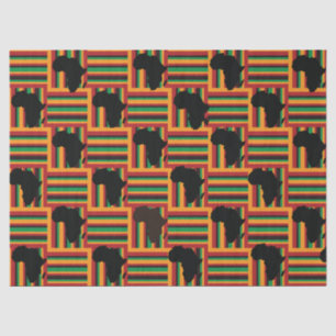 Papier Mousseline Papier Tissu Kente, Papier Emballage Kente