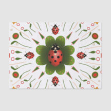 Papier Tissu Ladybug