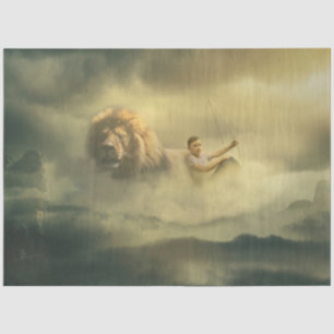 Papier Mousseline Papier Tissu LionHeart Decoupage