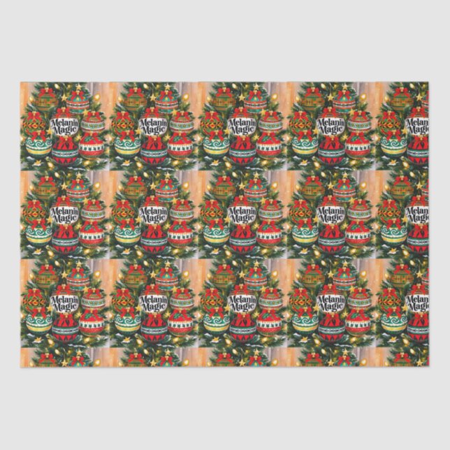 Papier Mousseline Papier Tissu Magique Melanin (Recto)