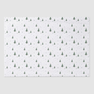 Papier Mousseline Papier Tissu Mini-Noël Arbre