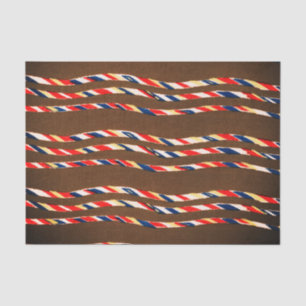 Papier Mousseline PAPIER TISSU MOTIF Brown JAPONAIS WOODBLOCK