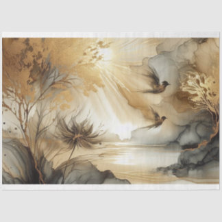 Papier Mousseline Papier Tissu Oiseaux, Découpage, Enveloppement Cad