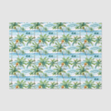 Papier Tissu Palm Summer