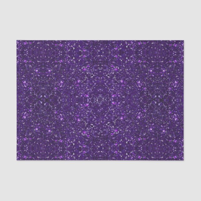 Papier Mousseline Papier Tissu Parties scintillant violet (Recto)