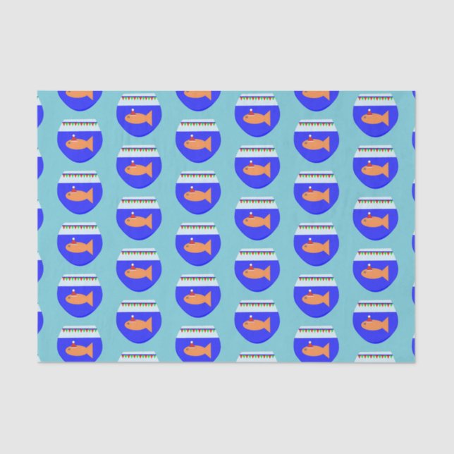 Papier Mousseline Papier Tissu personnalisé de la fête de Noël (Recto)