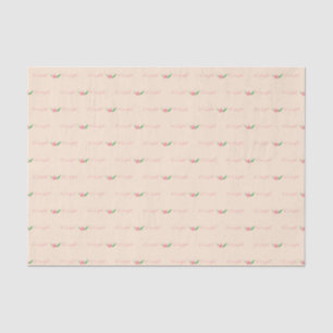 Papier Mousseline Papier Tissu Pink Baby Girl