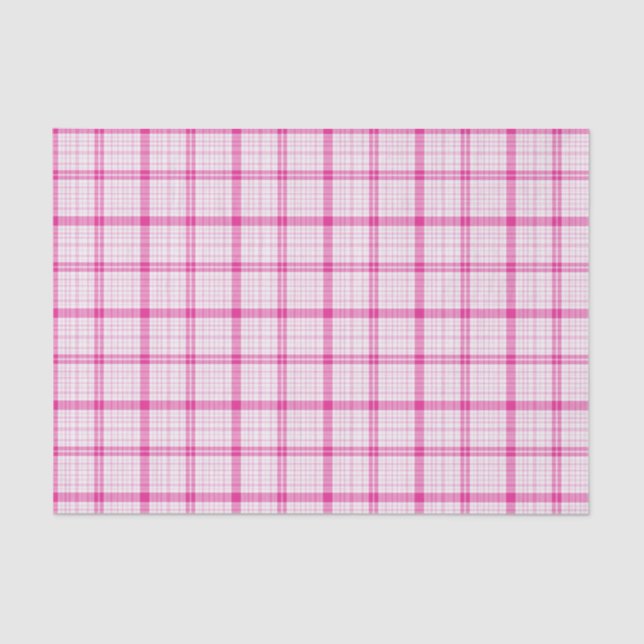Papier Mousseline Papier Tissu Pink Plat (Recto)