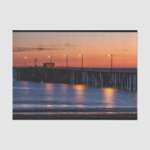 Papier Mousseline Papier Tissu pittoresque Pismo Beach Sunset