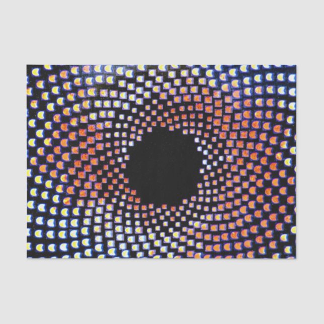 Papier Mousseline Papier Tissu PSYCHÉDELICS (Recto)