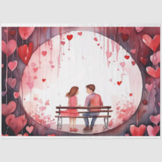 Papier Mousseline Papier Tissu Romantique