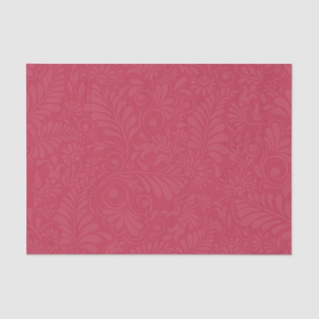 Papier Mousseline Papier Tissu rose clair Couleur solide AutoMotif (Recto)