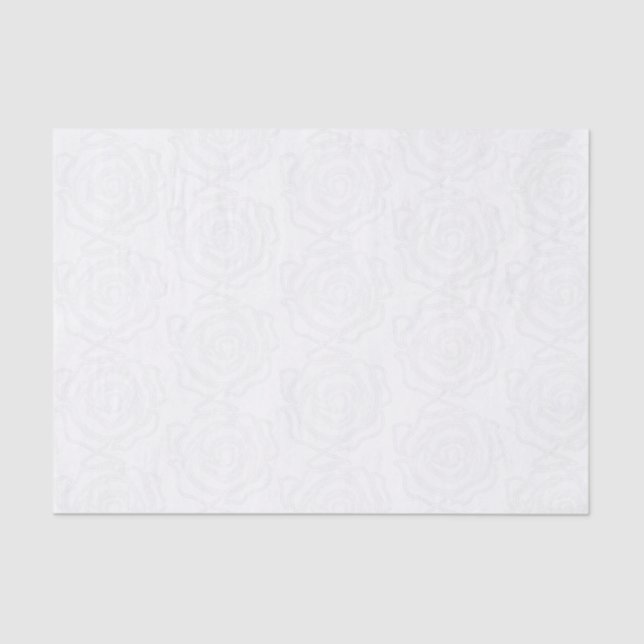 Papier Mousseline Papier Tissu 'Rose doux' (Recto)