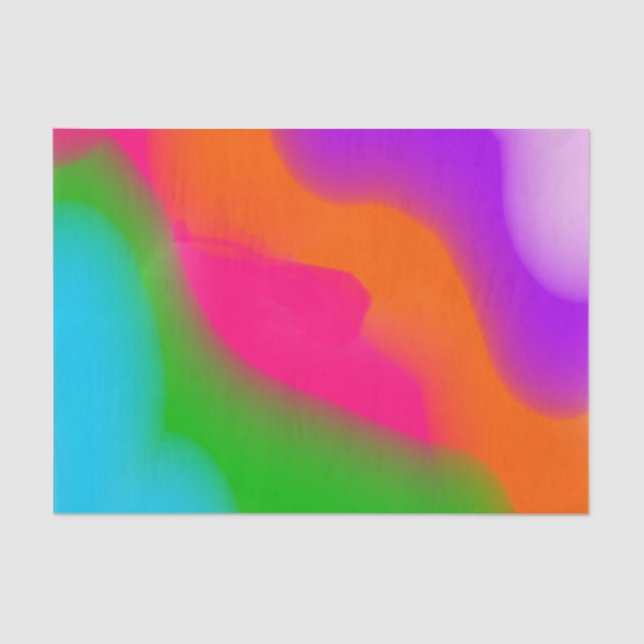 Papier Mousseline Papier Tissu Sherbet Aquarelles (Recto)