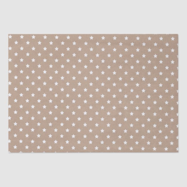 Papier Mousseline Papier Tissu Stars (Recto)