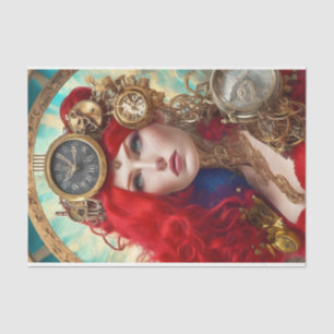 Papier Mousseline Papier Tissu Steampunk Moderne