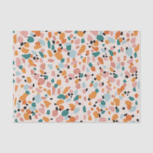 Papier Tissu Terrazzo