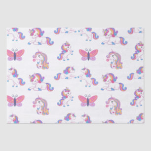 Papier Mousseline Papier Tissu Unicorne