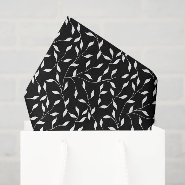 Papier Mousseline Papier Tissu Vin Noir (Sac cadeau)