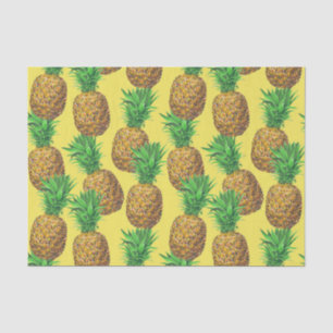 Papier Mousseline Papier tissulaire d'ananas ensoleillé
