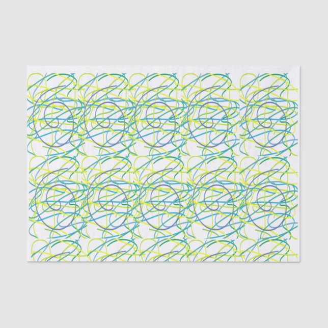 Papier Mousseline Papier tissulaire noueux (Recto)