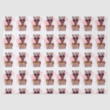 Papier Tissus de la Reine noire