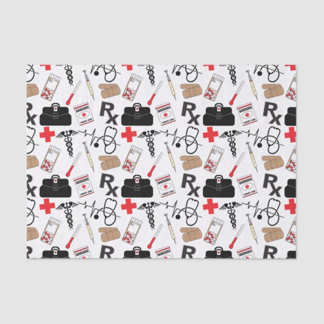 Papier Mousseline Papier Tissus de la santé Médicale (Recto)