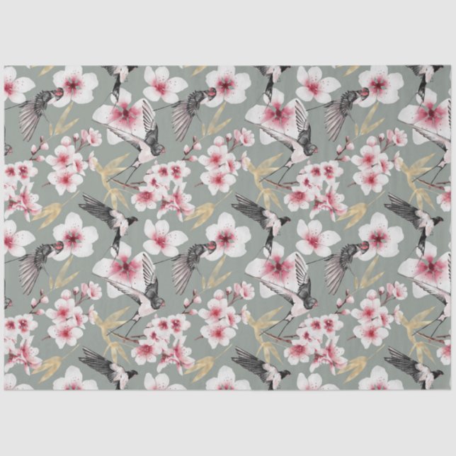 Papier Mousseline Papier Tissus de la série Okinawa Design 2 (Recto)