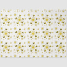 Papier Tissus des abeilles