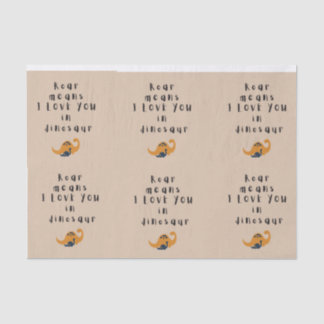 Papier Mousseline Papier Tissus Dino