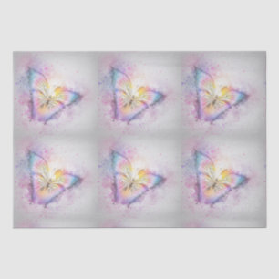Papier Mousseline Papillon en pastel