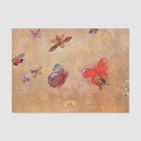 Papillons (2) par Odilon Redon