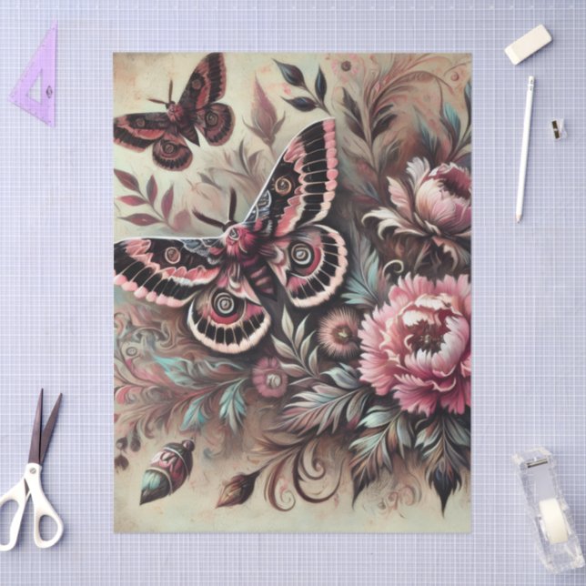 Papier Mousseline Papillons Papillons Papillons Déplacement Whimsica (Artisanat)