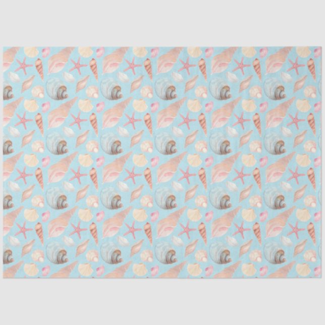 Papier Mousseline Par la série Sea Design 9 (Recto)