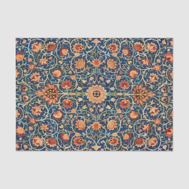 Papier Mousseline Parc William Morris Holland (Recto)