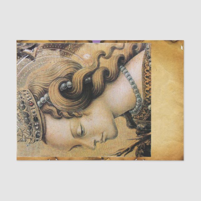 Papier Mousseline Parchemin Sainte-Catherine d'Alexandrie (Recto)