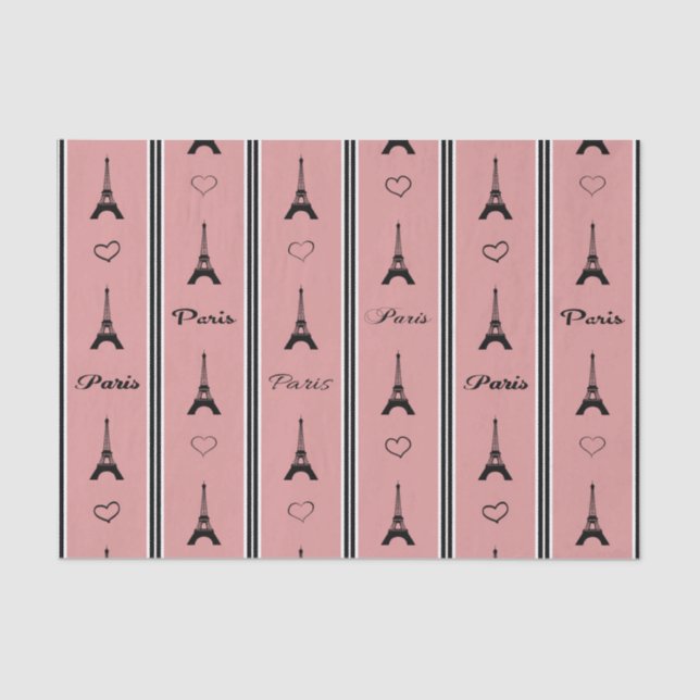 Papier Mousseline Paris (Recto)